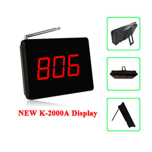 <span class=keywords><strong>Se</strong></span> <span class=keywords><strong>Busca</strong></span> Distribuidor: Sistema Inalámbrico de Llamada para Restaurantes, Botón de Llamada al <span class=keywords><strong>Camarero</strong></span>, 1 Pantalla y 20 Llamadores de Mesa - Product Image 5