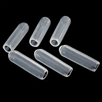 3.5*17 투명 PVC 캡 슬리브 나사 보호 슬리브 PVC 엔드 캡 터미널 캡