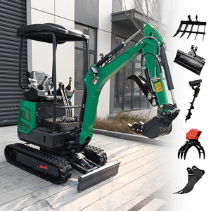 Mini Excavadora Profesional de 1.8 Toneladas, Operación Estable, para Excavación y Movimiento de Tierras - Product Image 3