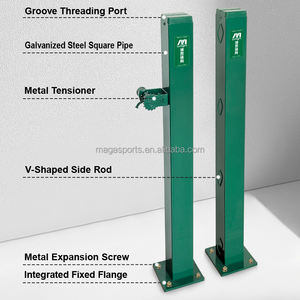 地面固定泡泡球网架易于安装 -- 适用于屋顶球场和室内室外泡泡球球场 - Product Image 4