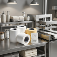 Sacs en papier kraft enduits à base d'eau, recyclables, sans plastique, imperméables et résistants à l'humidité, 120g, pour la conservation à froid des aliments et des collations