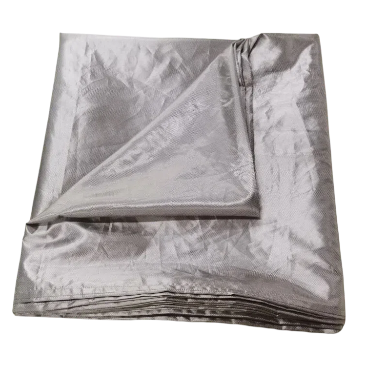 Factory Fabric Soft Copper Nickel Fabric High Shielding Effectiveness Electronic Radiation Shielding Faraday Curtain Fabric