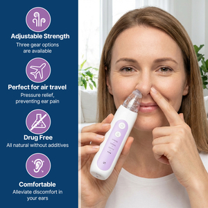 Alat Dekompresi Telinga Portabel Elektrik, Pembersih Saluran Telinga Eustachius, Mengurangi Tekanan Telinga, <span class=keywords><strong>Tinnitus</strong></span> dan Sakit Telinga, Pengisian Daya USB - Product Image 6