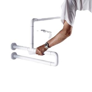 <b>Grab</b> <b>Bars</b> For Bathroom Urinals Wall Mounted Anti Slip Minimalist Design Accessible Public Restrooms Elderly Use - Product Image 4