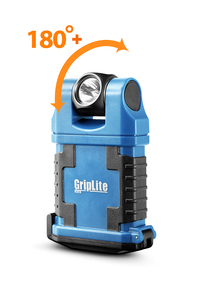 USB Rechargeable 180 Lumens LED Work <b>Light</b> 360 Magnetic Clip Mount 180 Pivoting Head Waterproof IP68 Portable for <b>Workshop</b> - Product Image 3