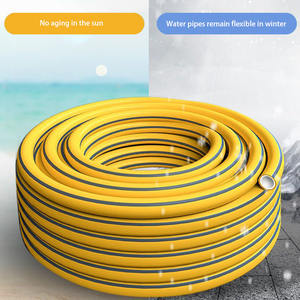 Jiuyi yüksek kalite 1/2 inç bahçe hortumu kalınlaşmış soğuk dayanıklı yumuşak PVC su borusu yağmurlama su tabancası püskürtücü sulama için - Product Image 6