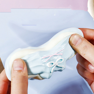 NEW Estseller Butterfly Milk Puff <b>Squishy</b>-sticky Stress Relief Quiet Fidget Toy Gift for Teens&Adults Pocket-Sized Therapy - Product Image 2