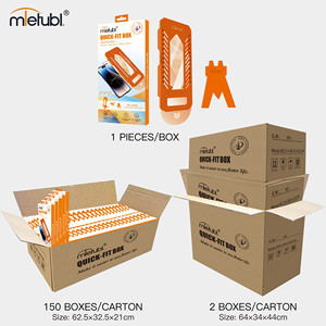 2026 Mietubl Protezione Schermo in Vetro Alluminio ad Alta Resistenza con Funzione Dual Quick Fit per iPhone 17 Pro Max - Product Image 1