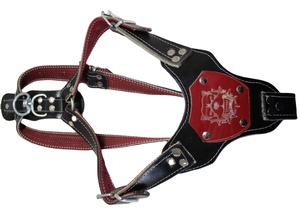 Nuevo arnés de cuero suave de lujo para el cuerpo del perro Arneses para mascotas accesorios para perros Nuevos collares para perros - Product Image 2