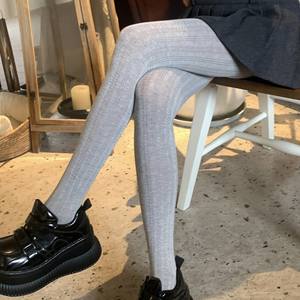 Pantyhose अपारदर्शी स्ट्रिप्ड टाइट्स स्ट्रिप्ड टाइट्स देखें-थ्रू मध्यम मोटाई के माध्यम से - Product Image 3