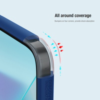 Haute qualité Nillkin marque Super givré bouclier Pro TPU pare-chocs dur PC arrière étui de protection pour téléphone portable pour Xiaomi Redmi Note 13 Pro