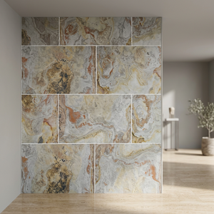 Revêtement mural extérieur moderne en ardoise naturelle Triton Stones, imperméable, ignifuge, léger et flexible. - Product Image 1
