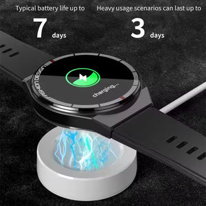Montre connectée H4 Pro Max, écran rond HD de 1,39 pouce, charge sans fil, étanche IP68, bracelet intelligent professionnel avec double sangle - Product Image 6
