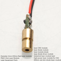 Module laser diode industriel D6M650R5, nouvelle génération, point rouge haute puissance 650 nm, pour systèmes CNC, 1-5 mW, 3,0 V, garantie 1 an