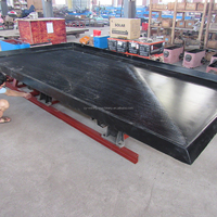 Maroc Phosphore 100tph Usine de traitement de minerai Concentration d'or Équipement minier Table secoueuse de laboratoire à vendre