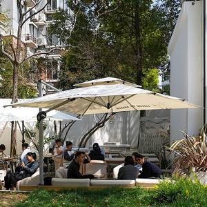 Parasol de poteau latéral romain Usine directe de haute qualité en plein air Villa Jardin Café Magasin Parapluie extérieur - Product Image 1