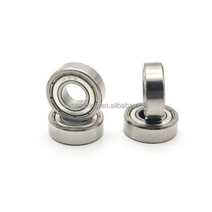 Roulement à billes à gorge profonde R6ZZ R6 2Z de 9,525x22,225x7,142 pouces, roulement pour foret R6-2rs, taille R6ZZ 3/8x7/8x0,281 pouces - Product Image 3