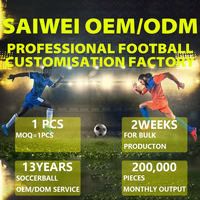 Ballons de football professionnels personnalisés en PU haute performance, taille 5, écologiques, en caoutchouc thermocollé imprimé, haute résilience, imperméables, pour l'extérieur