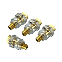 Lubrificateur pneumatique miniature en ligne Ruichen, boîtier transparent en plastique, filtration 45 µm, certifié CE, 0,02 kg, 0-1 MPa, 5-60 °C