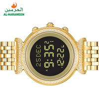 Jam Tangan Muslim Alharameen Berlian Desain Baru untuk Wanita