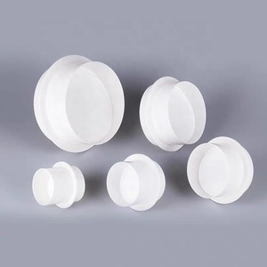 플라스틱 밸브 댐퍼 신선 공기 라인 체크 밸브 HVAC 덕트 댐퍼 - Product Image 3