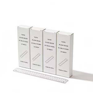 Regla de Medición Transparente de Plástico de 30 cm, Popular y Más Vendida en 2026, para Oficina, Estudiantes y Profesores - Product Image 6