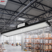Lámpara LED Lineal de Alta Potencia para Almacenes Industriales, Fábricas y Talleres, 100W 150W 200W 240W, Luminaria Suspendida de Aluminio