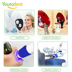 Förderung für tragbare Dental Professional LED Laser Zahn aufhellung maschine 8 blaue LED-Leuchten Mobile zum Verkauf - Product Image 6