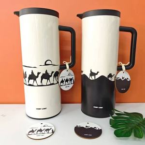 Termo con Aislamiento al Vacío, Taza de Vidrio Portátil de Gran Capacidad, Revestimiento Interior de Vidrio, para Uso en Dormitorios, <span class=keywords><strong>Botella</strong></span> con Aislamiento Térmico de 12-24 Horas - Product Image 1