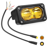 Accessoires et modifications Super73 : Phares LED jaunes Babaja pour vélo électrique Super73 48V, Plug and Play
