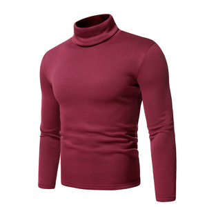 Suéter Masculino PASUXI 2026 de Gola Alta Térmico em Tricô Macio com Forro Sólido - Product Image 4