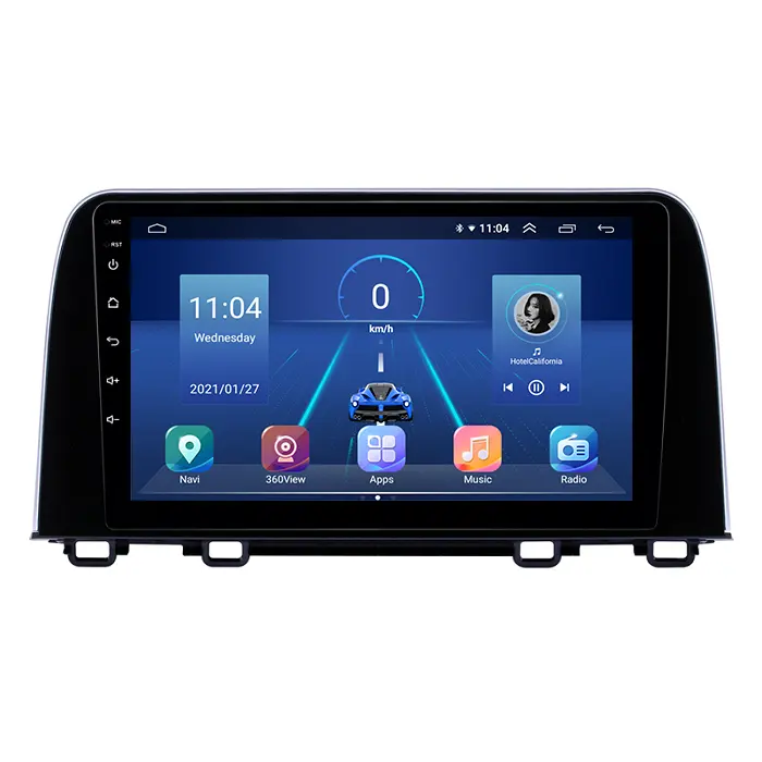 For Honda CRV 2017 2018 Car Radio Multimedia Video Player Navigation GPS Android 10 No 2din 2 din dvd