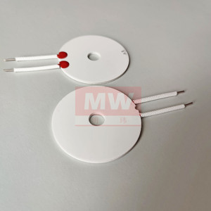 Elemento riscaldante piastra disco riscaldante pannello in ceramica allumina a bassa tensione - Product Image 2