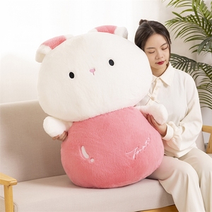 Dễ Thương Thỏ sang trọng đồ chơi động vật mềm gạo bóng thỏ Gối ngủ đồng hành búp bê Quà Tặng trẻ em mua số lượng lớn - Product Image 3