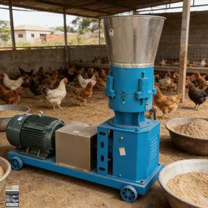 Máquina de Alimentación Modular de Rendimiento Comprobado y Fácil Limpieza, Granuladora de Alimentos, Molino de Doble Potencia para la Elaboración de Alimentos Mixtos para Animales - Product Image 1