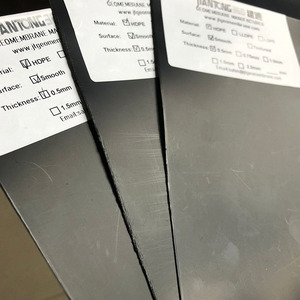 Vendita calda ad alta resistenza LDPE LLDPE HDPE impermeabile antiuv fodera diga fodera superficie liscia geomembrana fodera - Product Image 2