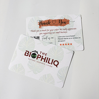 Impresión de Tarjetas de Presentación y Tarjetas de Agradecimiento en Papel de Arte de Alta Calidad Personalizadas con Dorado Metálico y Laminación de Película