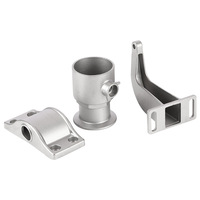 Vanne industrielle en acier inoxydable, pièces moulées, usinage CNC 5 axes, raccords mécaniques personnalisés OEM