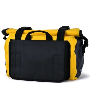 Modische PVC-Motorrad-Aufbewahrung tasche mit großer Kapazität Reiß verschluss verschluss Wasserdichte Rücksitz-Heck tasche Universal Characters Pattern - Product Image 5