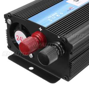 อินเวอร์เตอร์รถยนต์ 12V 220V 5000W แบบ Modified Sine Wave สำหรับพลังงานแสงอาทิตย์ แปลงแรงดันไฟฟ้า 12V/24V DC เป็น 110V/220V - Product Image 4