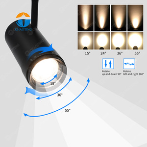 Mới Hiện Đại Cửa Hàng Có Thể Điều Chỉnh Focus Góc Spotlight Nam Châm Đường Sắt Hệ Thống 90-265V Nhôm COB Tuyến Tính Từ Tính Dẫn Theo Dõi Ánh Sáng Tại Chỗ - Product Image 5