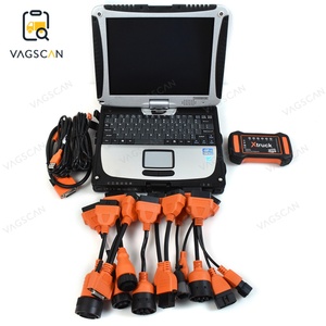 Herramientas de Diagnóstico para Camiones de Trabajo Pesado, Reparación de Automóviles X-truck Y009 HDD Universal Diesel+CF19, Herramientas de Diagnóstico para Maquinaria con Laptop - Product Image 3