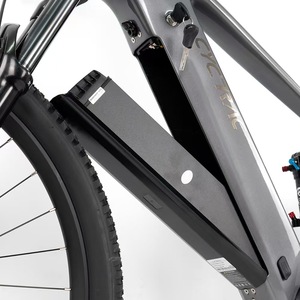 Bicicleta Eléctrica de Montaña Profesional de Alto Módulo <span class=keywords><strong>TWITTER</strong></span> de Fibra de Carbono con Motor Bafang y 12 Velocidades, 500W, 15AH - Product Image 2