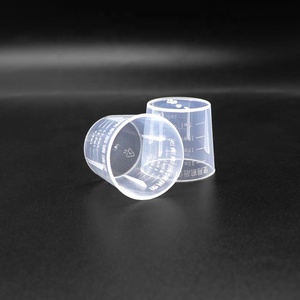 10ml 15ml tốt nghiệp nhựa đo cup y học phòng thí nghiệm công cụ PP nhựa <span class=keywords><strong>20ml</strong></span> lỏng quy mô đo lường cup - Product Image 1
