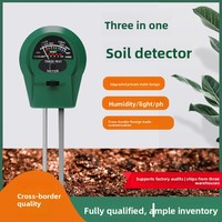 Testeur de sol transfrontalier trois-en-un : pH-mètre, humidimètre, détecteur de lumière – Modèle ST-01 pour le commerce extérieur