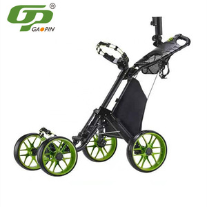 Ready to Ship Portable Lightweight Quick Open <b>Foldable</b> Golf Push <b>Cart</b> 3 Wheels Aluminum <b>Carts</b> Trolley for Outdoor GP-EZ Golf Car - Product Image 3
