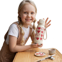 Lot de cadeaux d'art et d'artisanat pour enfants en gros, bouteilles d'eau de 500 ml à personnaliser avec marqueurs lavables