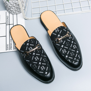 Mocasines sin tacón sin cordones para hombre, <span class=keywords><strong>charol</strong></span> transpirable ligero con puntiagudo QS111A190 - Product Image 5