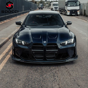 干碳纤维 <span class=keywords><strong>M</strong></span> Performance 前部导气管进气装饰件，带夹子，适用于 G80/GG81 M3 G82 G83 M4 MP 前保险杠通风口 - Product Image 6