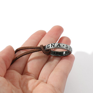 Holesale-Anillo de metal de aleación de <span class=keywords><strong>Nathan</strong></span> Drake, collar de cuerda - Product Image 5